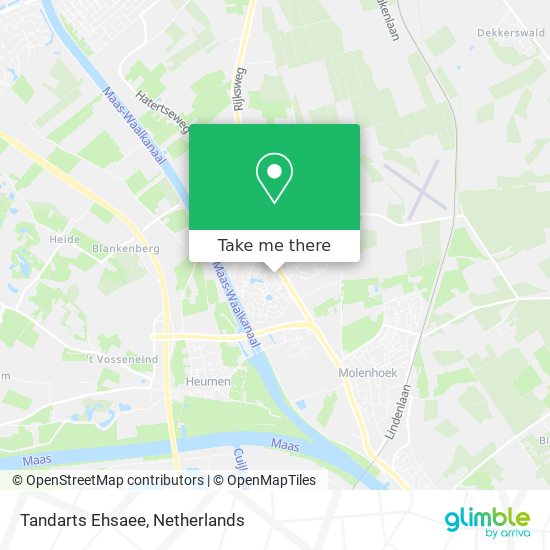 Tandarts Ehsaee map