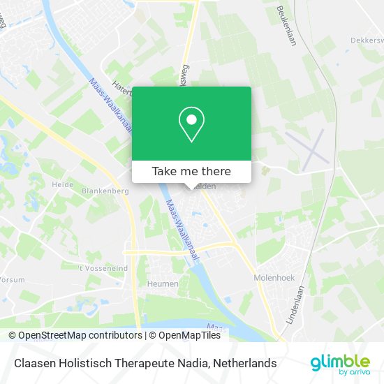 Claasen Holistisch Therapeute Nadia Karte