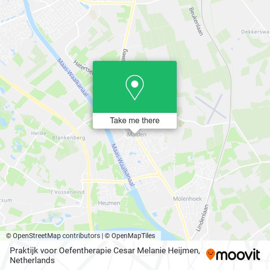 Praktijk voor Oefentherapie Cesar Melanie Heijmen map