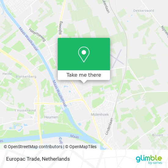 Europac Trade map