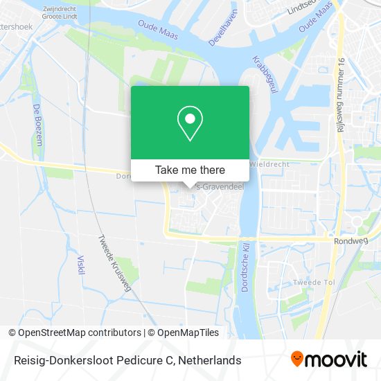 Reisig-Donkersloot Pedicure C map
