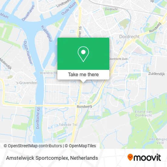 Amstelwijck Sportcomplex map