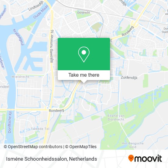 Isméne Schoonheidssalon map