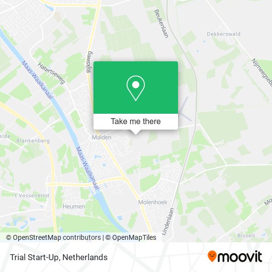 Trial Start-Up map