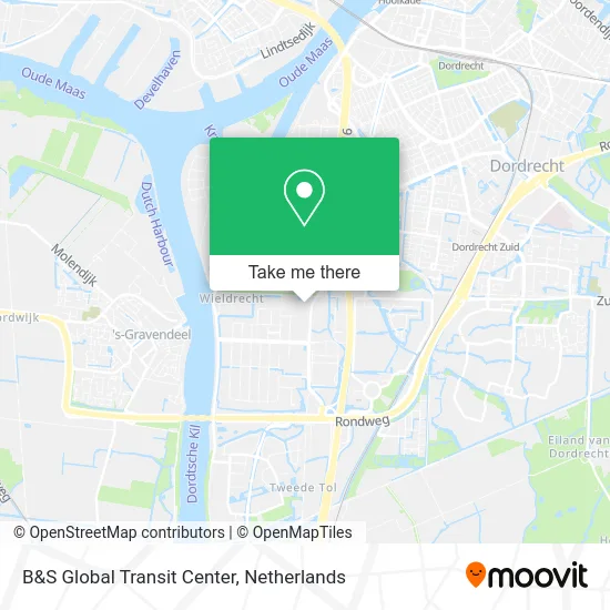 B&S Global Transit Center map