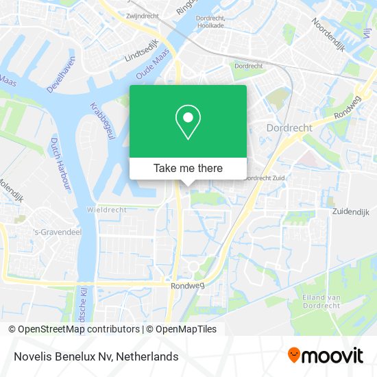 Novelis Benelux Nv map