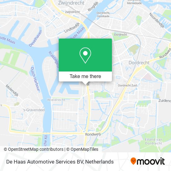 De Haas Automotive Services BV map