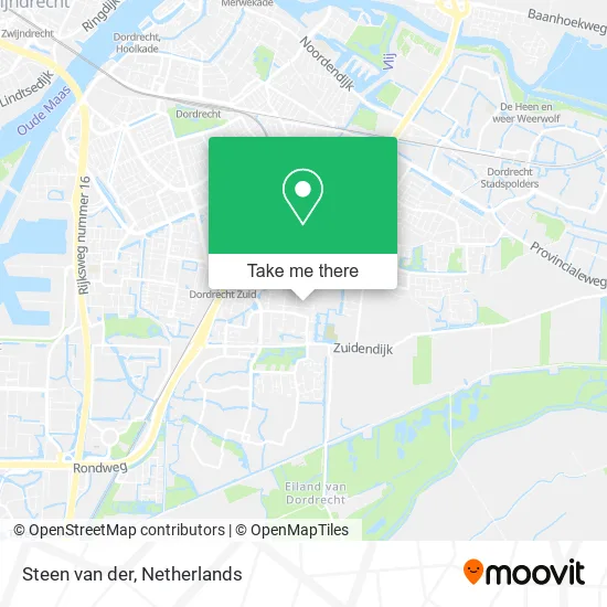 Steen van der map