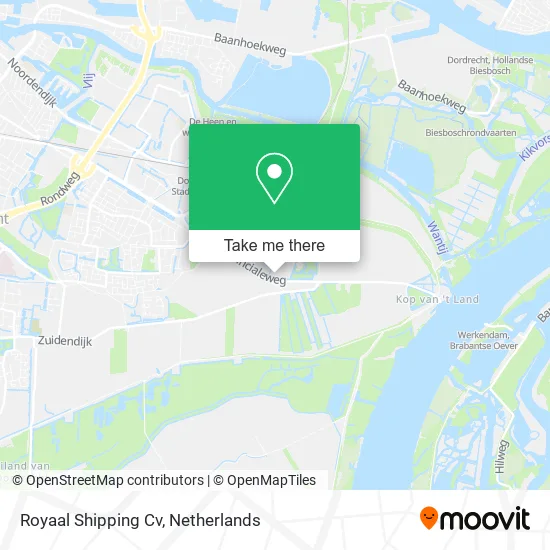Royaal Shipping Cv map