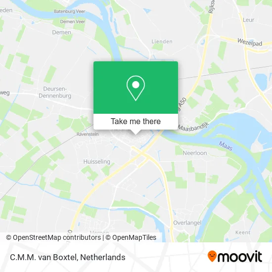 C.M.M. van Boxtel map