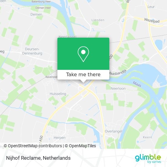 Nijhof Reclame map