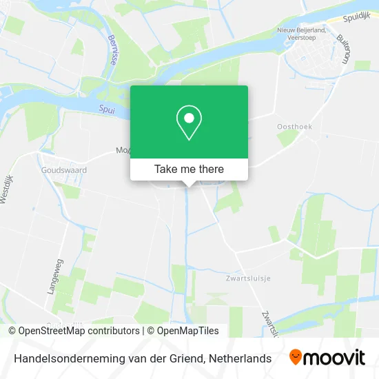 Handelsonderneming van der Griend map