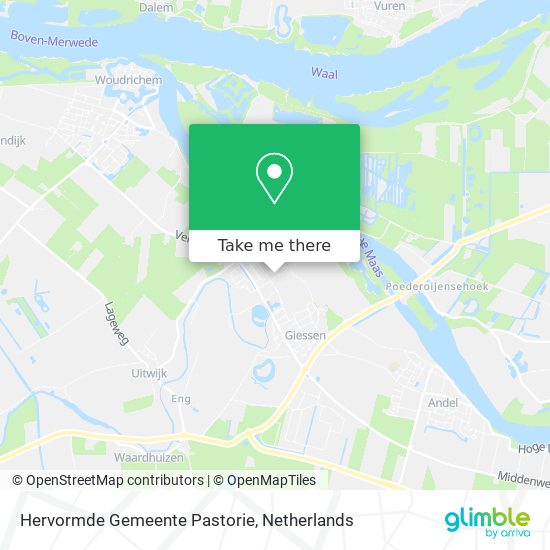 Hervormde Gemeente Pastorie Karte