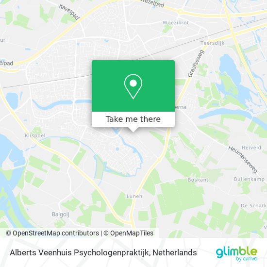 Alberts Veenhuis Psychologenpraktijk map
