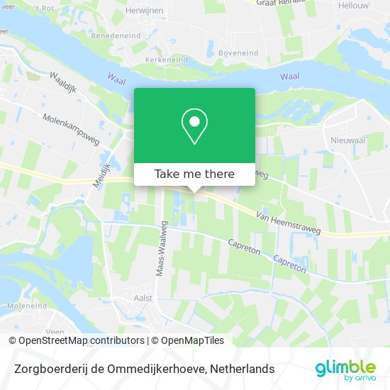 Zorgboerderij de Ommedijkerhoeve map