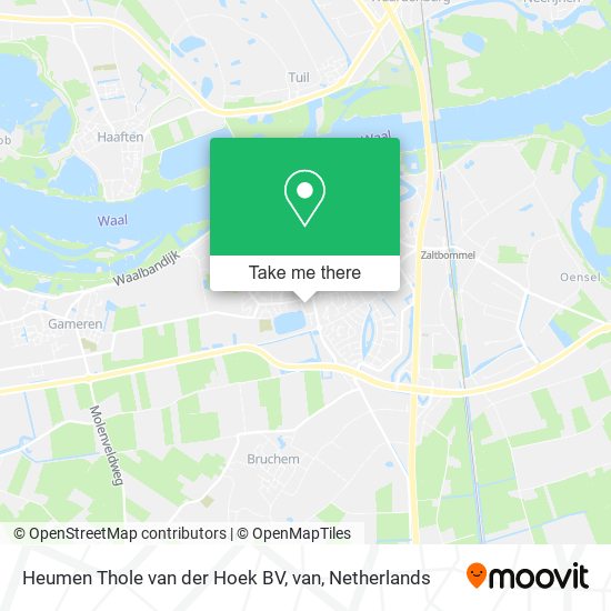 Heumen Thole van der Hoek BV, van map