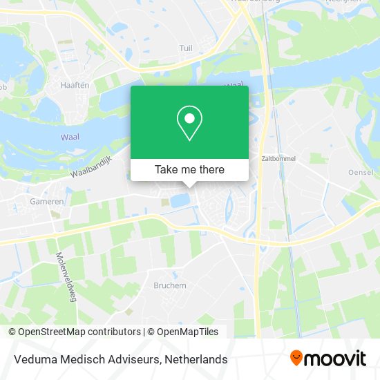 Veduma Medisch Adviseurs map