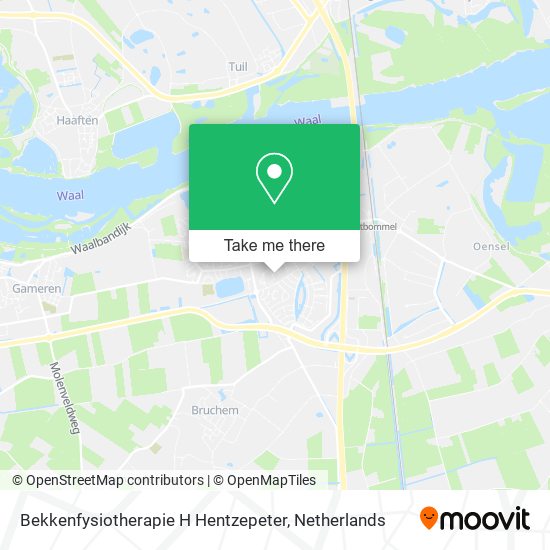 Bekkenfysiotherapie H Hentzepeter map