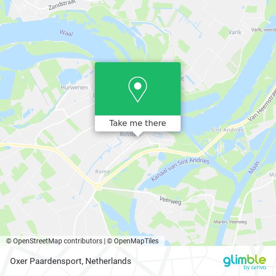 Oxer Paardensport map