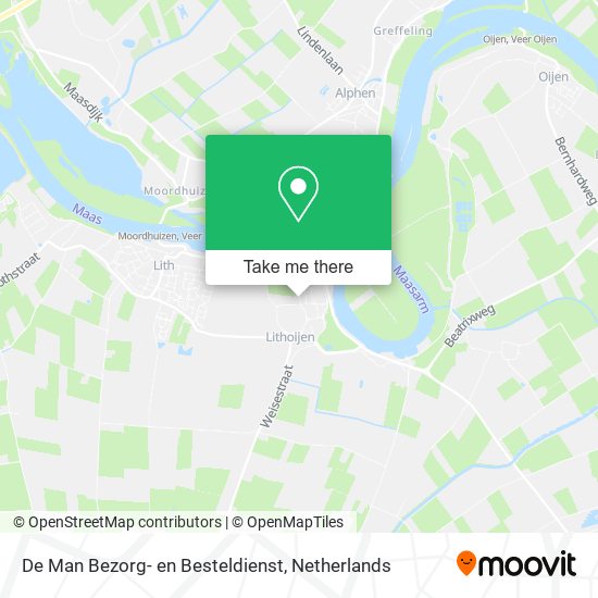 De Man Bezorg- en Besteldienst map