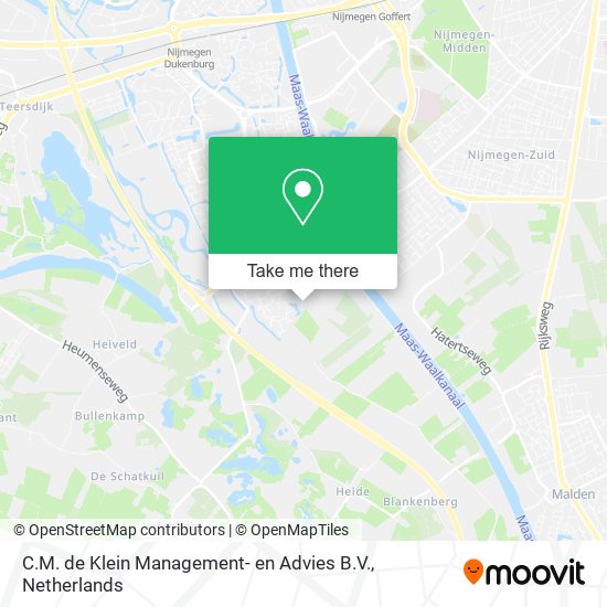 C.M. de Klein Management- en Advies B.V. Karte