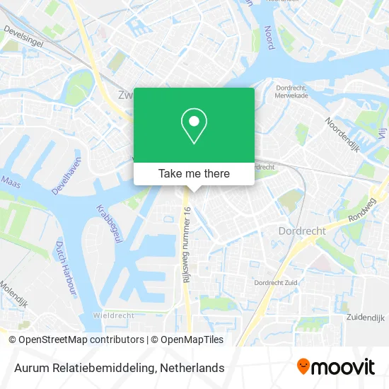 Aurum Relatiebemiddeling map