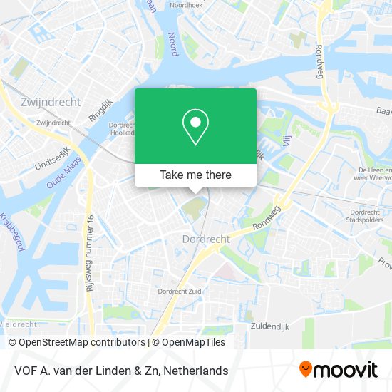 VOF A. van der Linden & Zn map