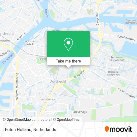 Foton Holland map