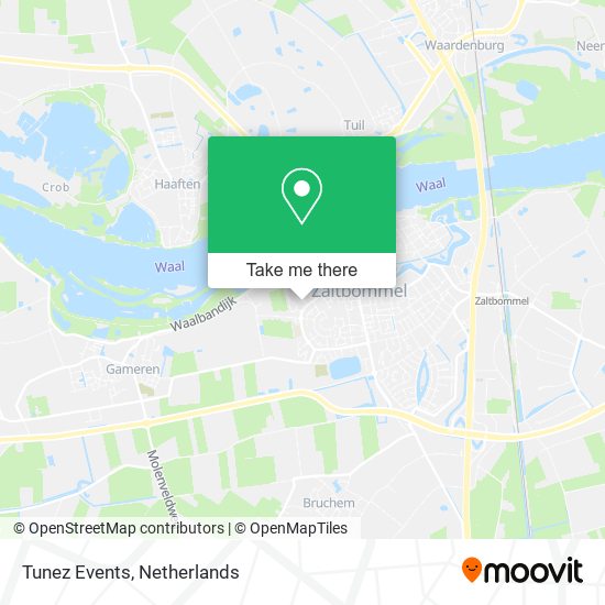 Tunez Events map