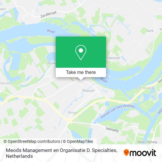 Meods Management en Organisatie D. Specialties map