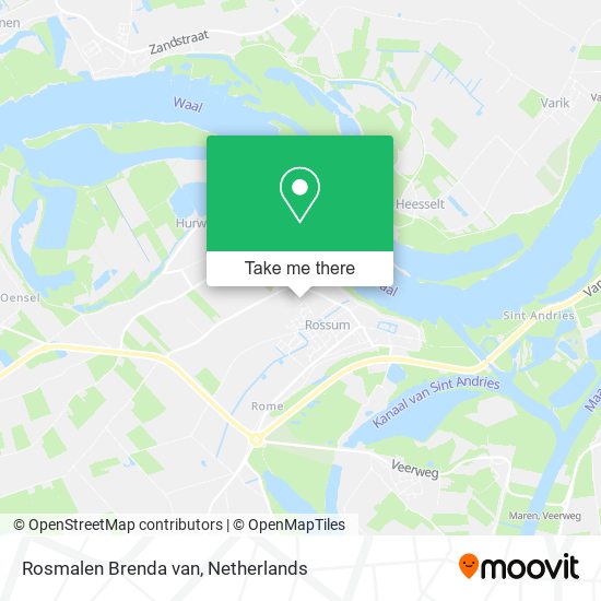 Rosmalen Brenda van map