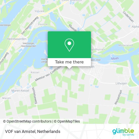 VOF van Amstel map