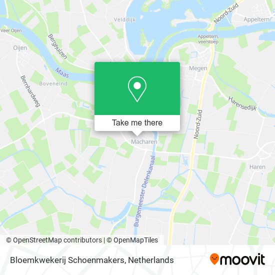 Bloemkwekerij Schoenmakers map