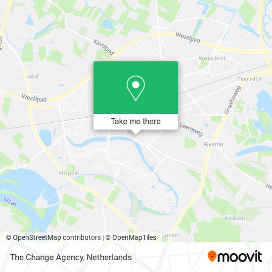 The Change Agency map