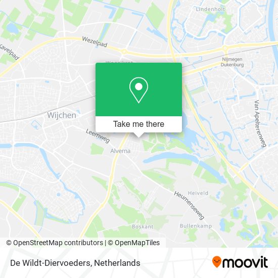 De Wildt-Diervoeders map