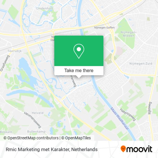 Rmic Marketing met Karakter map