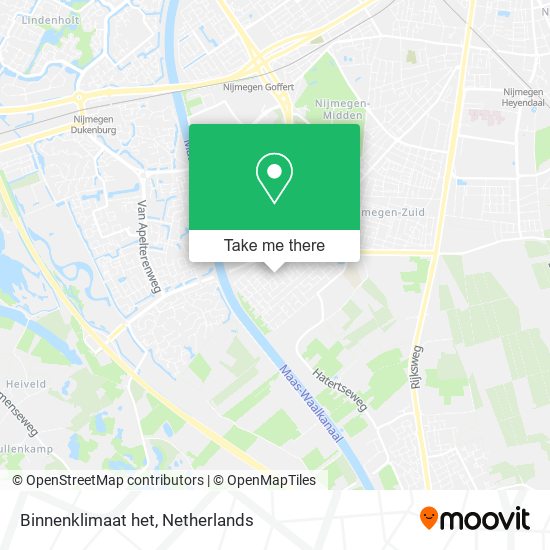 Binnenklimaat het map