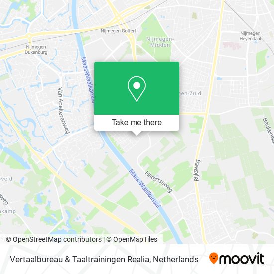 Vertaalbureau & Taaltrainingen Realia map