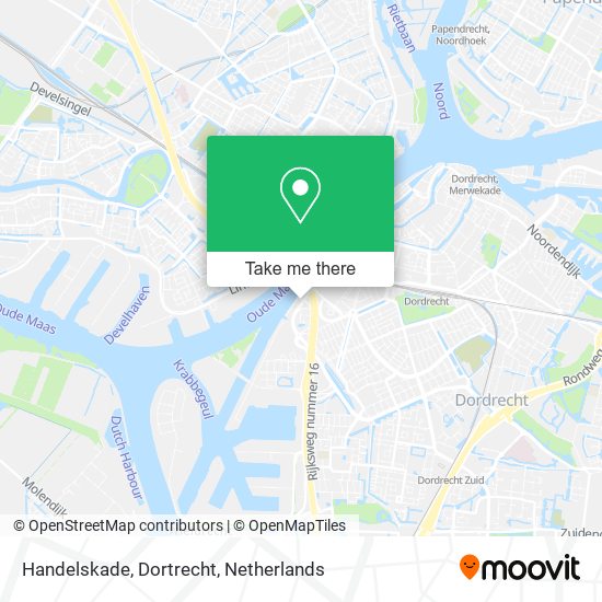 Handelskade, Dortrecht map