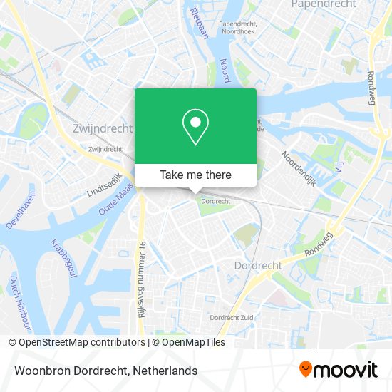 Woonbron Dordrecht Karte