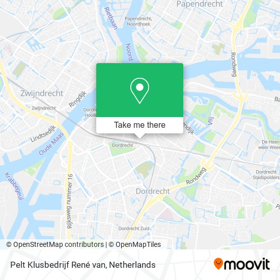 Pelt Klusbedrijf René van map