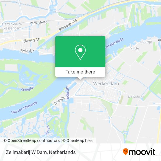 Zeilmakerij W'Dam map