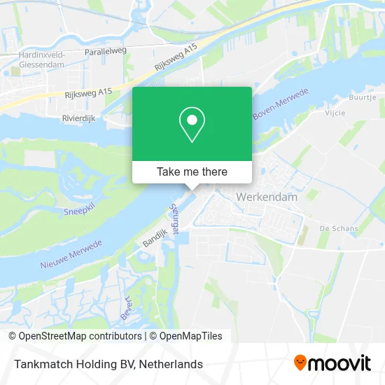 Tankmatch Holding BV map