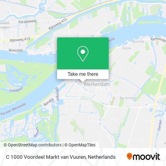 C 1000 Voordeel Markt van Vuuren map