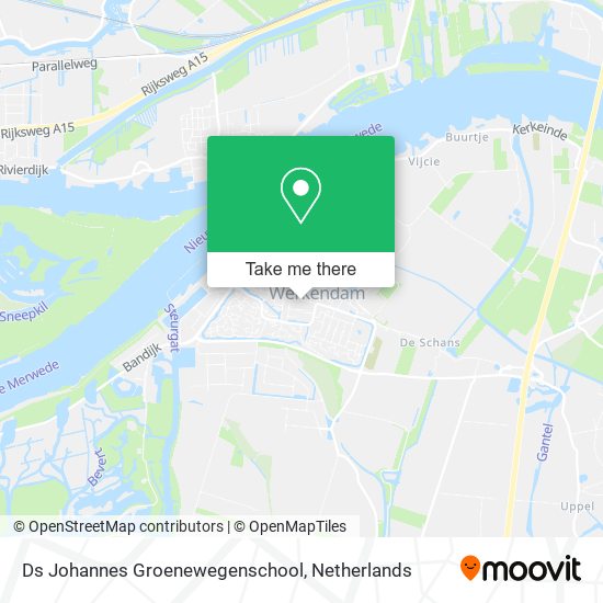 Ds Johannes Groenewegenschool map