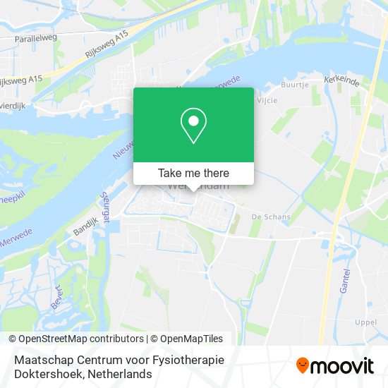 Maatschap Centrum voor Fysiotherapie Doktershoek Karte