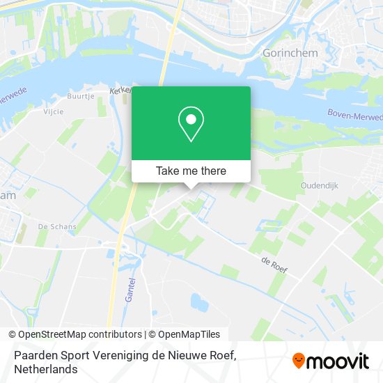 Paarden Sport Vereniging de Nieuwe Roef map