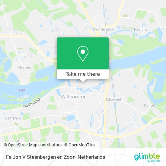 Fa Joh V Steenbergen en Zoon map