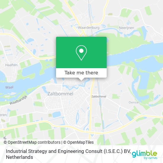 Industrial Strategy and Engineering Consult (I.S.E.C.) BV map