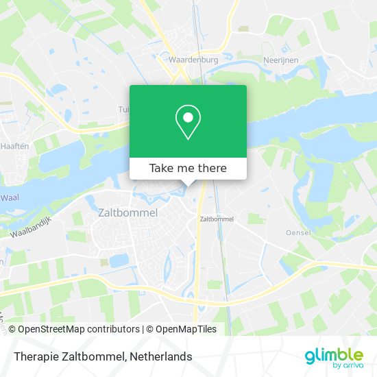 Therapie Zaltbommel map